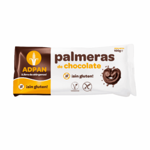 Palmeras de chocolate sin gluten 100g