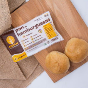 pan de hamburguesa sin gluten