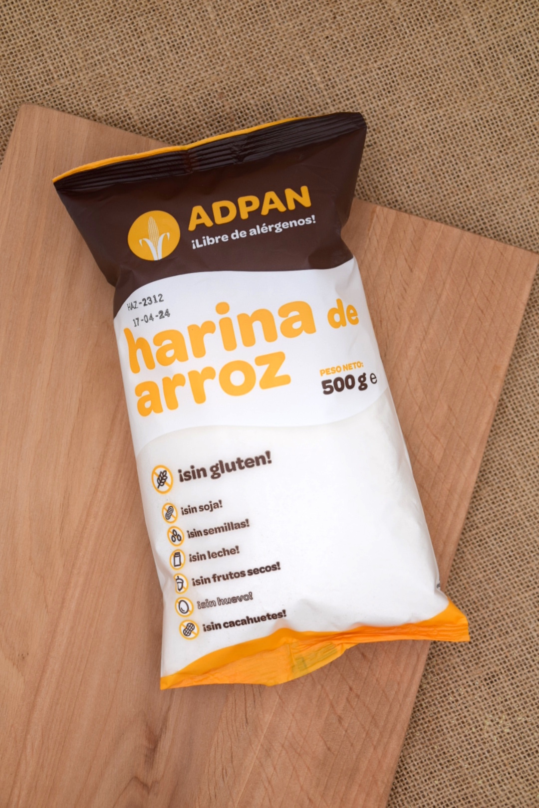 Harina de Arroz Padoan x500g