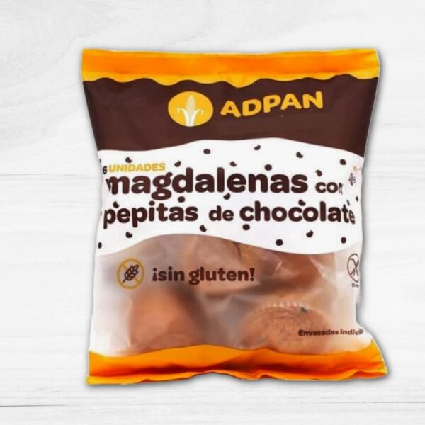 magdalenas pepitas de chocolate