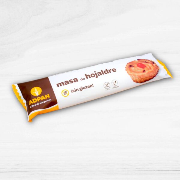 Masa de Hojaldre sin gluten 250g