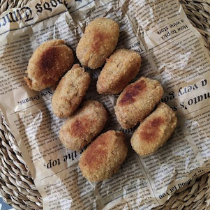 Croquetas de pollo y jamón