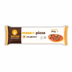 Masa de Pizza sin gluten 250g