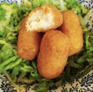 Croquetas de merluza sin gluten