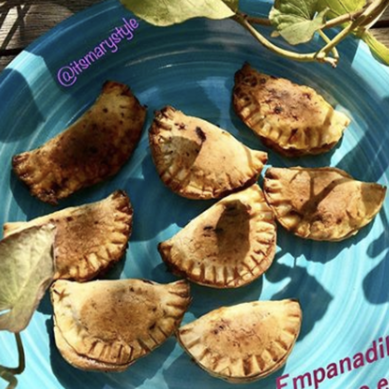 Obleas de atún vegano escabechado