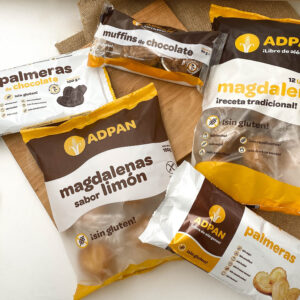 Marca Adpan, libre de alérgenos, sin gluten, intolerancias alimentarias