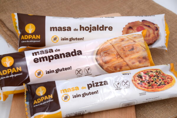 Masas sin gluten