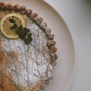 Tarta de Limón y almendras sin gluten