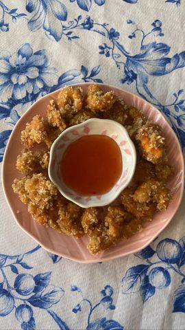 Langostinos rebozados con Panko sin gluten