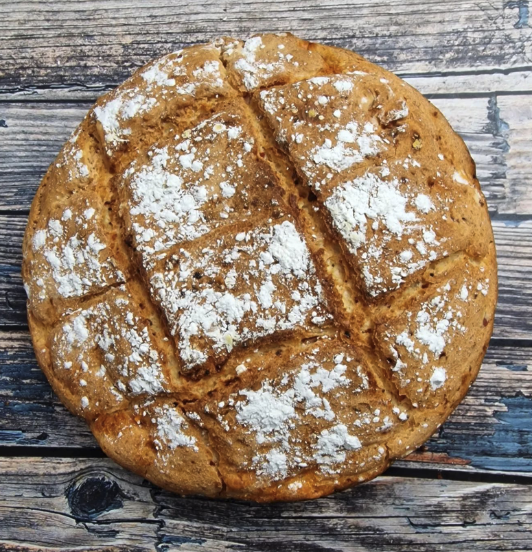 Pan de sidra sin gluten