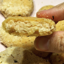 Nuggets veganos y sin gluten