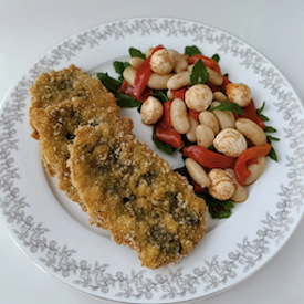 Sardinas crujientes con Panko sin gluten